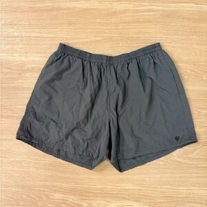 Duck Camp Scout Shorts Large Olive Green Lined 5” Inseam Outdoor Active Swim